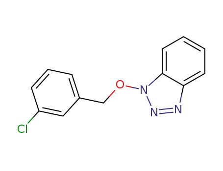 1-(3-chlorobenzyloxy)-1H-benzo[d]-1,2,3-triazole