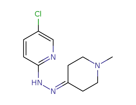 1-methylpiperidin-4-one (5-chloropyridin-2-yl)hydrazone