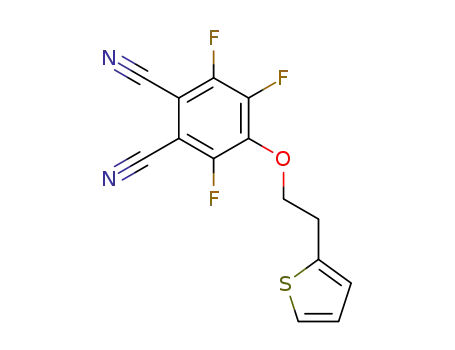 4-{2-(2-thienyl)ethoxy}-3,5,6-trifluorophthalonitrile