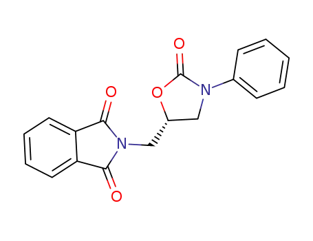 (S)-2-((2-oxo-3-phenyloxazolidin-5-yl)methyl)isoindoline-1,3-dione