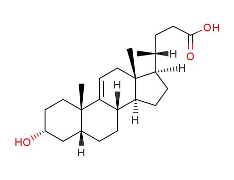 3α-hydroxy-5β-chol-9(11)-en-24-oic acid