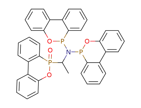 6-(1-(bis(6H-dibenzo[c,e][1,2]oxaphosphinin-6-yl)amino)ethyl)dibenzo[c,e][1,2]oxaphosphinine 6-oxide