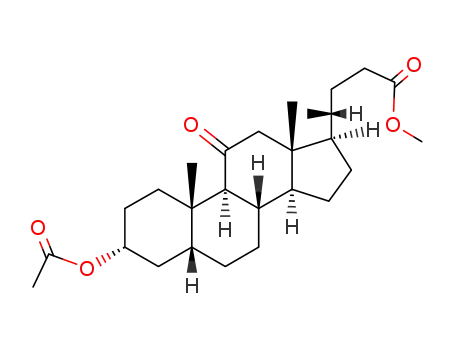 methyl 3α-acetoxy-11-oxo-5β-cholan-24-oate