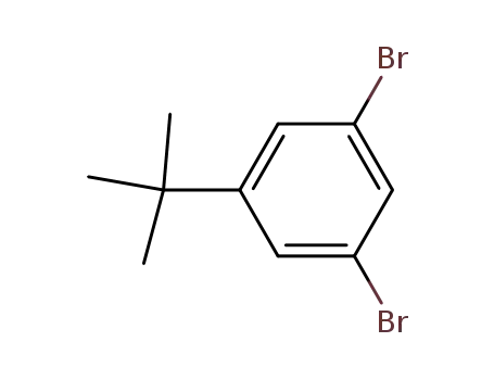 Molecular Structure of 129316-09-2 (1,3-DIBROMO-5-TERT-BUTYLBENZENE)