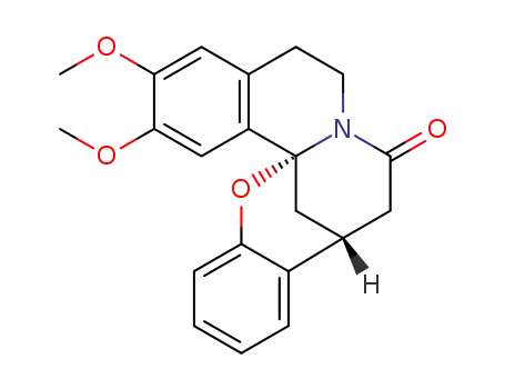 (10RS,15aRS)-2,3-dimethoxy-9,10-dihydro-5H-10,15a methanobenzo[7,8][1,3]oxazocino[2,3-a]isoquinolin-8(6H)-one