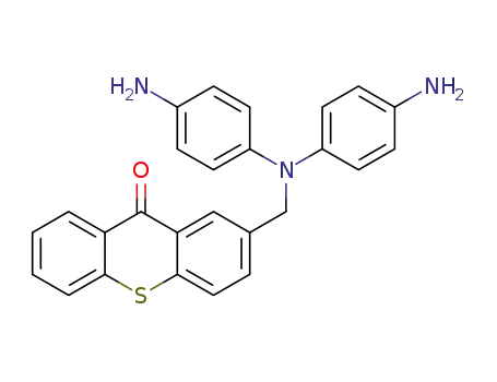 2-[bis(4-aminophenyl)aminomethyl]-9H-thioxanthene-9-one