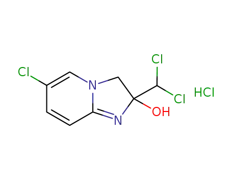 6-chloro-2-(dichloromethyl)-2,3-dihydroimidazo[1,2-a]pyridin-2-ol hydrochloride