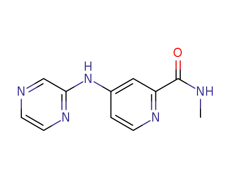 N-methyl-4-(pyrazin-2-ylamino)pyridine-2-carboxamide