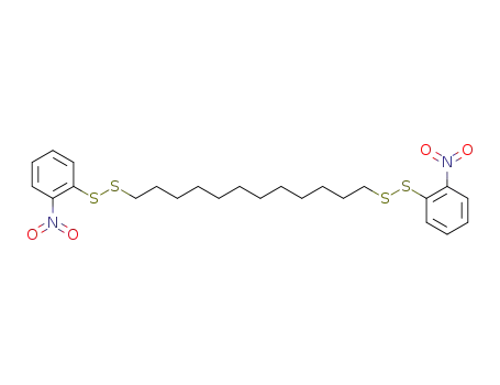1,12-bis-(2-nitro-phenyldisulfanyl)-dodecane