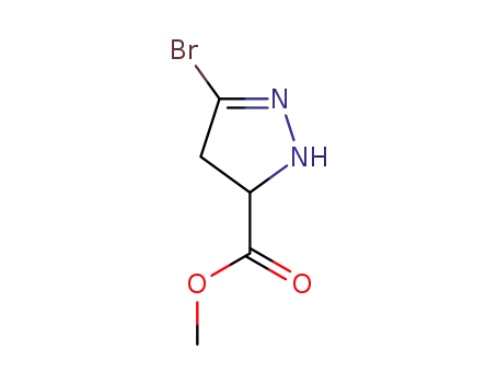 3-bromo-4,5-dihydro-1H-pyrazole-5-carboxylic acid methyl ester