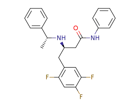 (R)-3-((R)-1-phenylethylamino)-4-(2,4,5-trifluorophenyl)-N-phenyl butanamide
