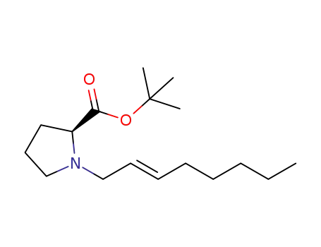 tert-butyl (E)-oct-2-en-1-yl-L-prolinate