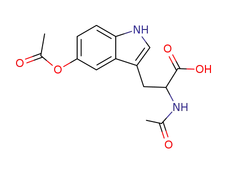 (RS)-5-acetoxy-N-acetyltryptophan