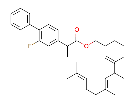 (E)-7,9,13-trimethyl-6-methylenetetradeca-8,12-dien-1-yl 2-(2-fluoro-[1,1'-biphenyl]-4-yl)propanoate