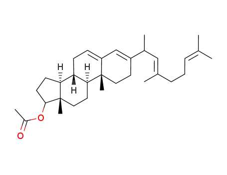 (8R,9S,10R,13S,14S)-3-((E)-4,8-dimethylnona-3,7-dien-2-yl)-10,13-dimethyl-2,7,8,9,10,11,12,13,14,15,16,17-dodecahydro-1H-cyclopenta[a]phenanthren-17-ylacetate