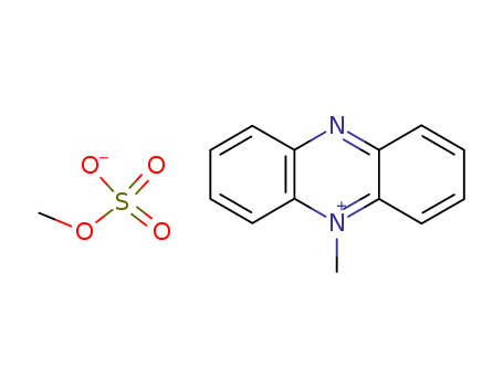 299-11-6,5-Methylphenazinium methosulfate,5-methylphenazine; sulfonatooxymethane;Phenazine methosulfate;5-N-Methylphenazonium methosulfate;N-Methylphenazonium methosulphate;Phenazinium, 5-methyl-, methyl sulfate;N-Methylphenazinium methosulfate;5-methylphenazine;