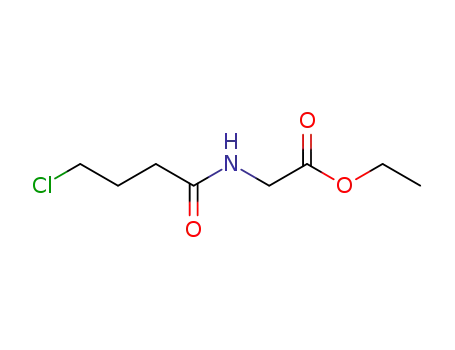 ethyl 2-(4-chlorobutyramido)acetate