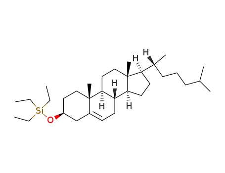 Molecular Structure of 7604-85-5 (3β-(Triethylsiloxy)cholest-5-ene)