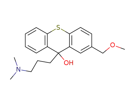 2-(methoxymethyl)-9-(3-dimethylaminopropyl)thioxanthene-9-ol
