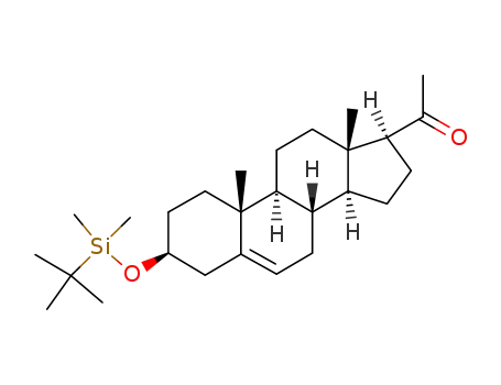 Molecular Structure of 58701-45-4 (3-tert-Butyldimethylsilyloxy Pregnenolone)