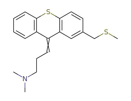9-(3-dimethylaminopropylidene)-2-(methylthiomethyl)thioxanthene