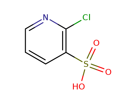 Molecular Structure of 6602-56-8 (2-CHLOROPYRIDINE-3-SULFONIC ACID)