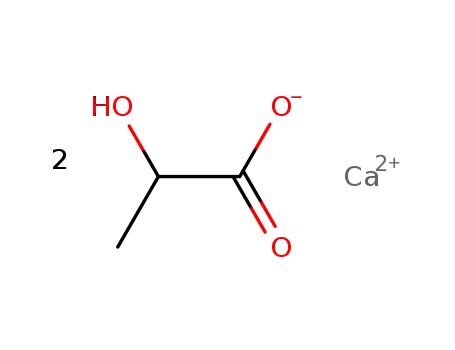 Molecular Structure of 814-80-2 (Calcium lactate)