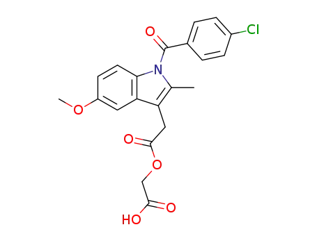 Molecular Structure of 53164-05-9 (Acemetacin)