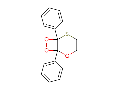1,6-Diphenyl-2,7,8-trioxa-5-thia-bicyclo[4.2.0]octane