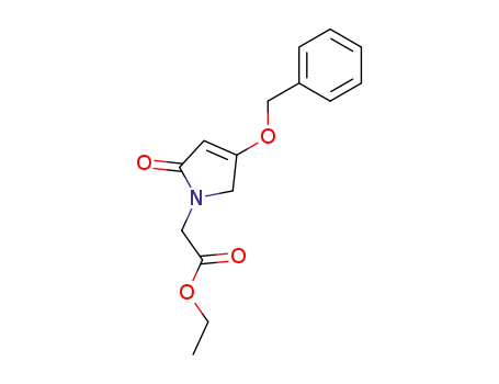 (4-Benzyloxy-2-oxo-2,5-dihydro-pyrrol-1-yl)-acetic acid ethyl ester