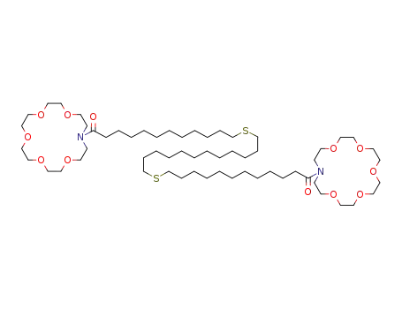 1,12-dithia-(N-dodecanoylaza-18-crown-6)dodecane