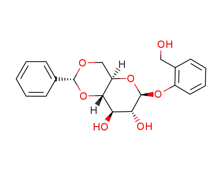 4',6'-O-Benzylidene-7-hydroxy-o-tolyl-β-D-glucopyranoside