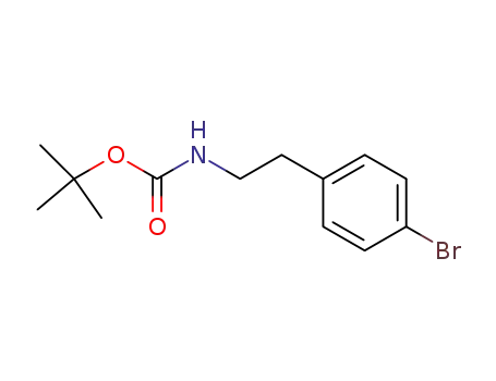 Molecular Structure of 120157-97-3 (N-BOC-2-(4-BROMO-PHENYL)-ETHYLAMINE)