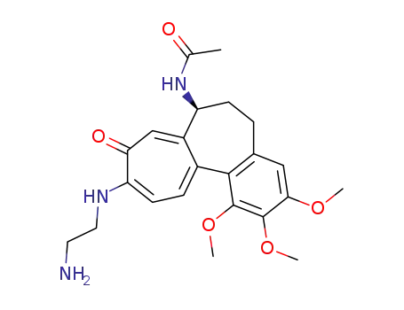(S)-N-(10-((2-aminoethyl)amino)-1,2,3-trimethoxy-9-oxo-5,6,7,9-tetrahydrobenzo [a]heptalen-7-yl acetamide)