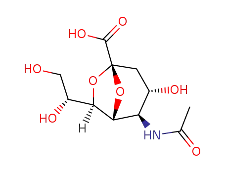 5-acetamido-2,7-anhydro-3,5-dideoxy-α-D-glycero-D-galacto-non-2-ulopyranosonic acid