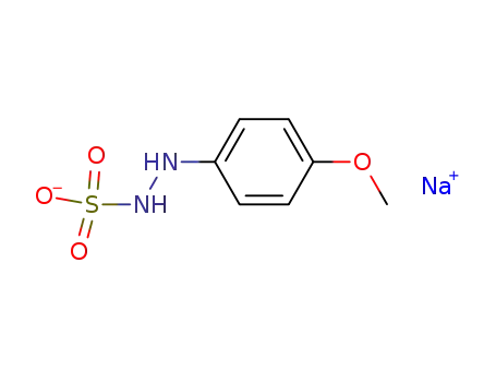 4-Methoxyphenylhydrazin-β-sulfonsaeure Natriumsalz