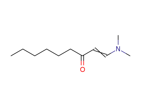 Molecular Structure of 63859-48-3 (1-Nonen-3-one, 1-(dimethylamino)-)