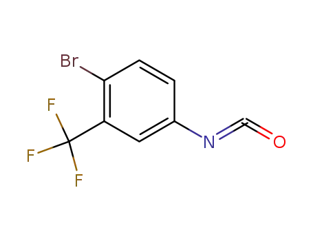Molecular Structure of 41513-02-4 (4-BROMO-2-(TRIFLUOROMETHYL)PHENYL ISOCYANATE)