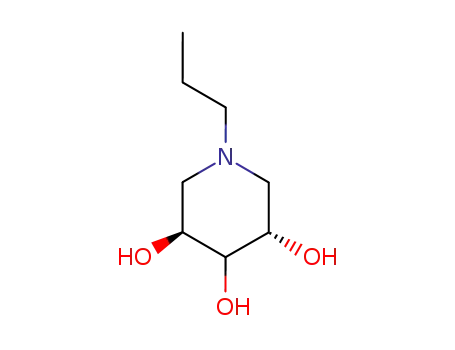 (+/-)(3α,4α,5β)-1-propylpiperidine-3,4,5-triol
