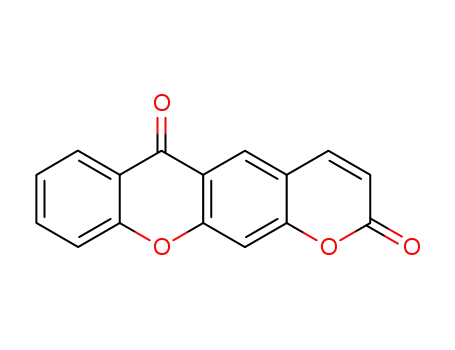 2H,6H-pyrano<3,2-b>xanthene-2,6-dione