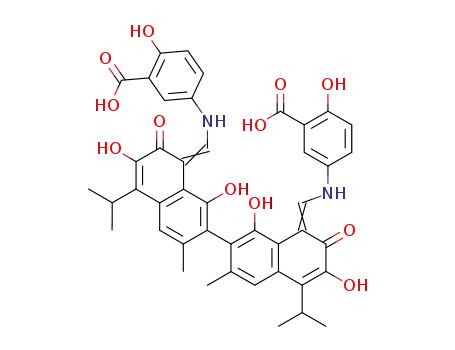 gossypolydenebis-N-(3-carboxy-4-hydroxyaniline)