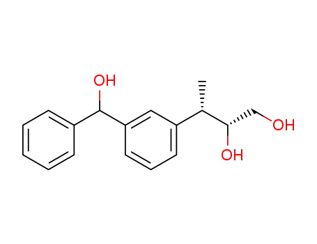 (2RS,3SR)-3-<3'-(hydroxyphenylmethyl)phenyl>butane-1,2-diol