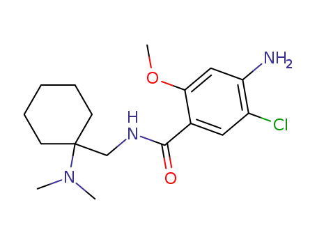 4-Amino-5-chloro-N-(1-dimethylamino-cyclohexylmethyl)-2-methoxy-benzamide