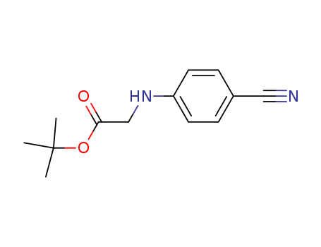 Glycine, N-(4-cyanophenyl)-, 1,1-dimethylethyl ester