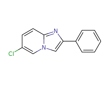 Molecular Structure of 168837-18-1 (6-CHLORO-2-PHENYL-IMIDAZO[1,2-A]PYRIDINE)