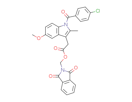 (1,3-dioxo-2,3-dihydro-1H-2-isoindolyl)methyl 2-[1-(4-chlorobenzoyl)-5-methoxy-2-methyl-1H-3-indolyl]acetate
