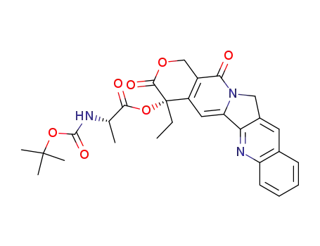 20-O-(N-(tert-butoxycarbonyl)alanyl)camptothecin