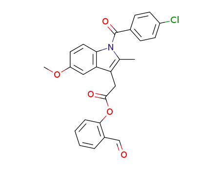 [1-(4-Chloro-benzoyl)-5-methoxy-2-methyl-1H-indol-3-yl]-acetic acid 2-formyl-phenyl ester