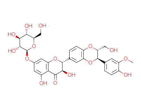silybin A 7-O-β-D-glucopyranoside