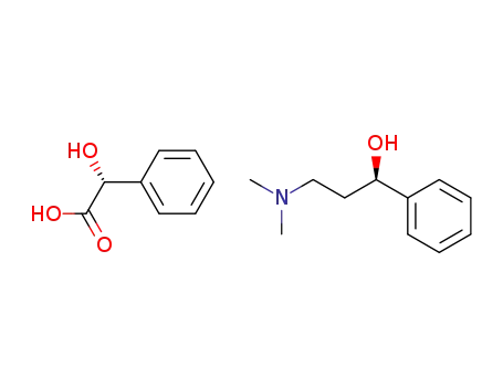 (R)-3-Dimethylamino-1-phenyl-propan-1-ol; compound with (R)-hydroxy-phenyl-acetic acid